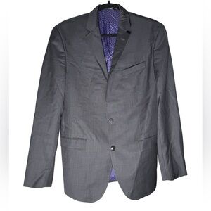 Ted Baker London Endurance Gray Wool Sport coat blazer men’s size 40R